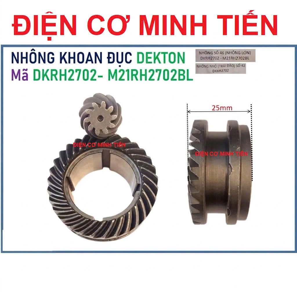 DEKTON 2702 - BỘ NHÔNG KHOAN ĐỤC DEKTON MÃ 2702 2702BL.ivk