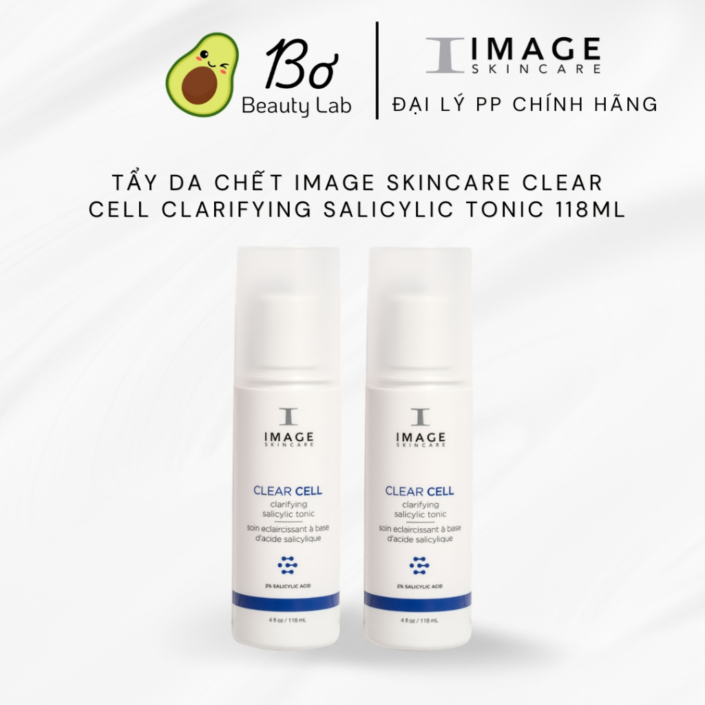 [HÀNG CÔNG TY] Tẩy da chết IMAGE Skincare CLEAR CELL Clarifying Salicylic Tonic 118ml | Toner BHA & 