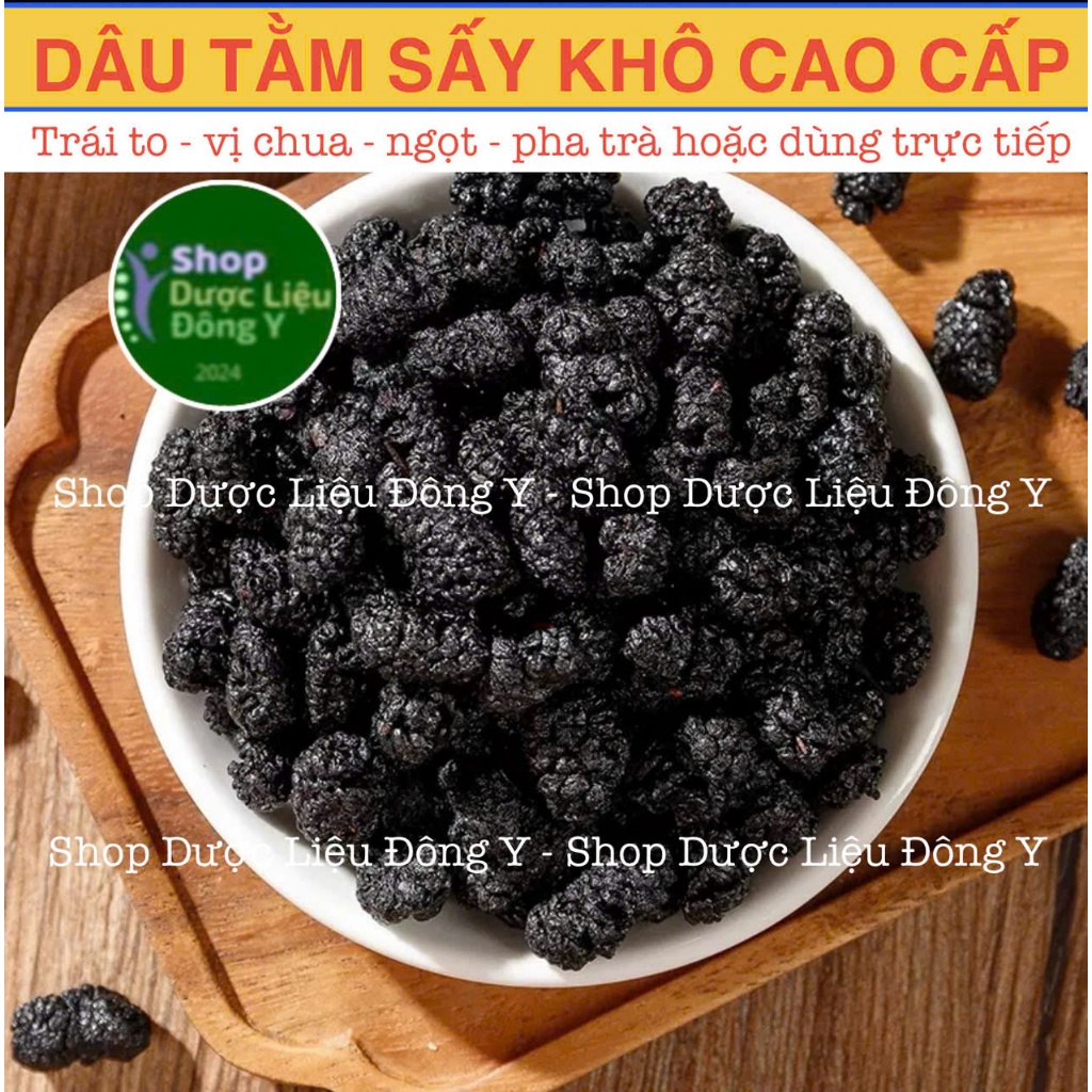 Trái Dâu Tằm Sấy Khô 100gram - Tang Thầm Tử