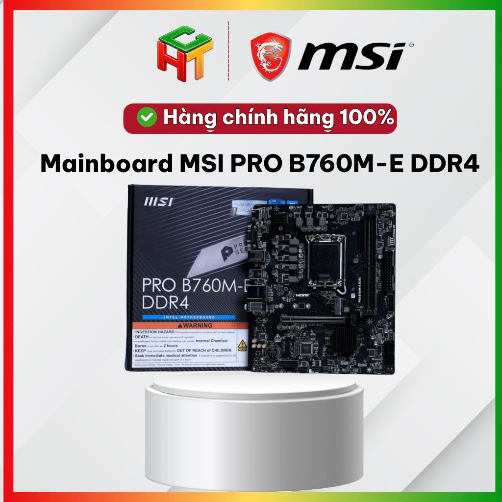 Mainboard MSI PRO B760M-E DDR4
