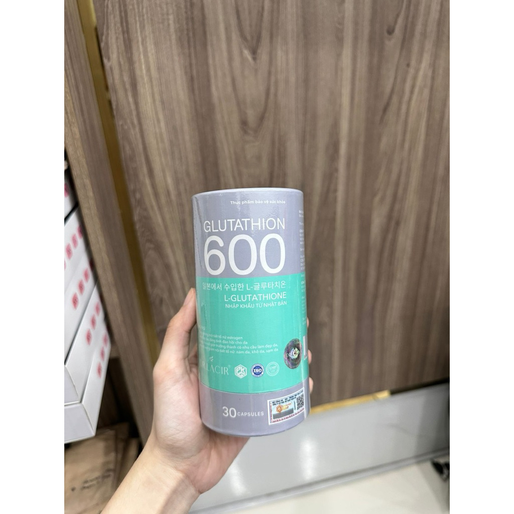 Viên uống trắng da glutathione 600 DR_ Lacir [Chính Hãng]
