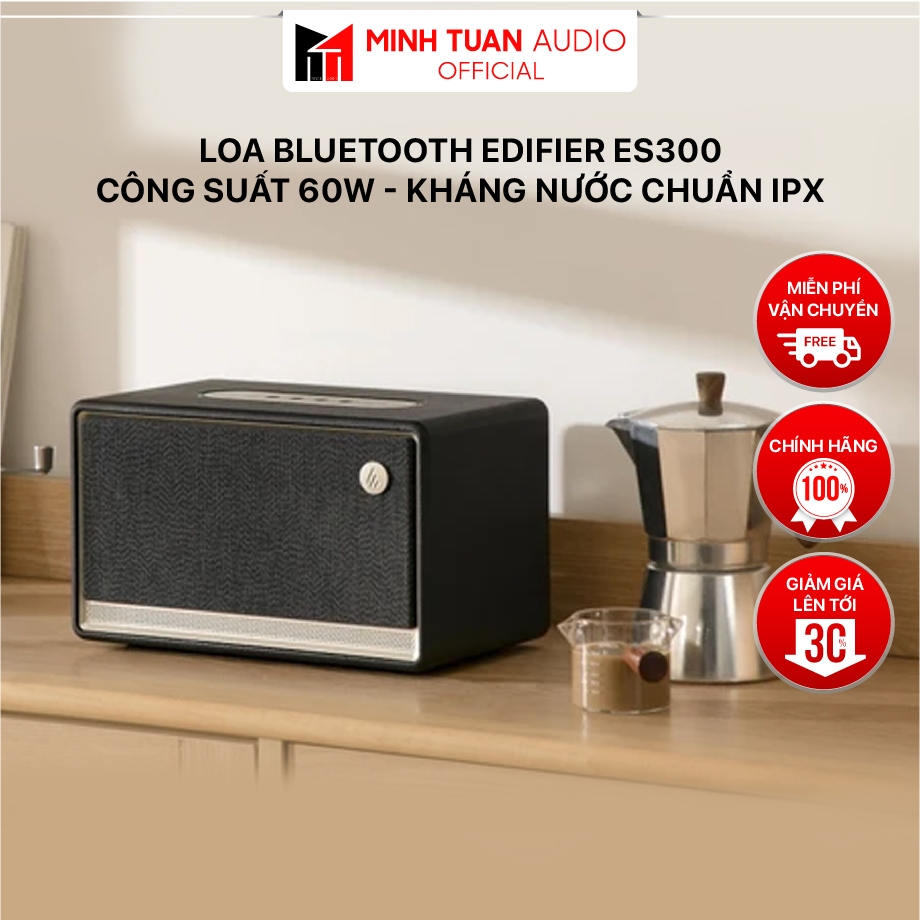 Loa Bluetooth Edifier ES300 - Công suất 60W - Kháng nước chuẩn IPX