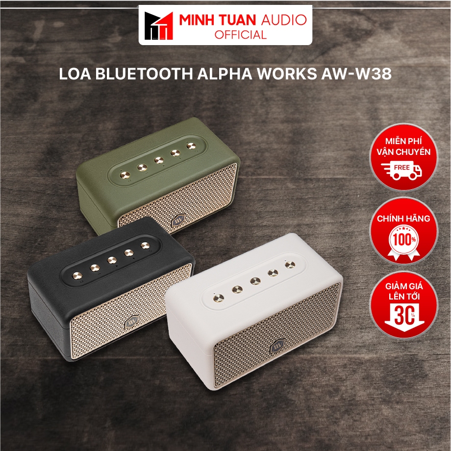 Loa Bluetooth Alpha Works AW-W38
