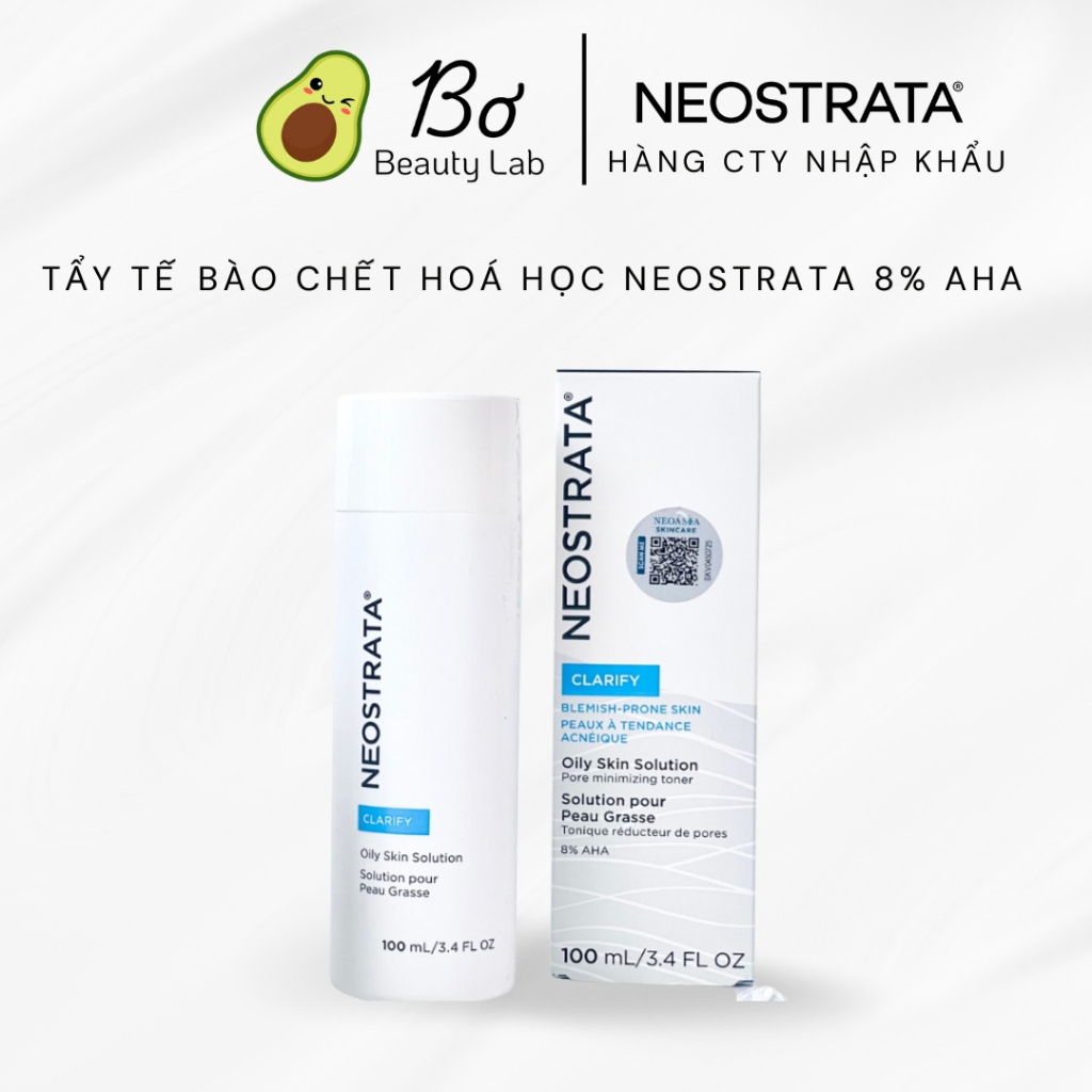 [HÀNG CÔNG TY] Tẩy tế bào chết hoá học AHA 8% Neostrata Oily Skin Solution 8 AHA