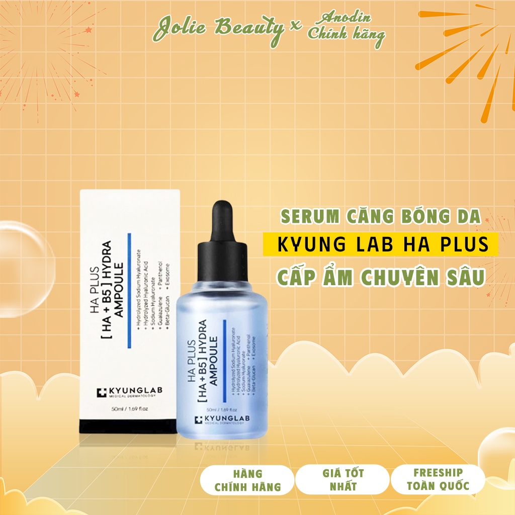 (Công ty) Serum HAB5 Kyunglab Cấp Ẩm Tức Thì, Phục Hồi Căng Bóng Da 50-100ml| | Jolie Beauty