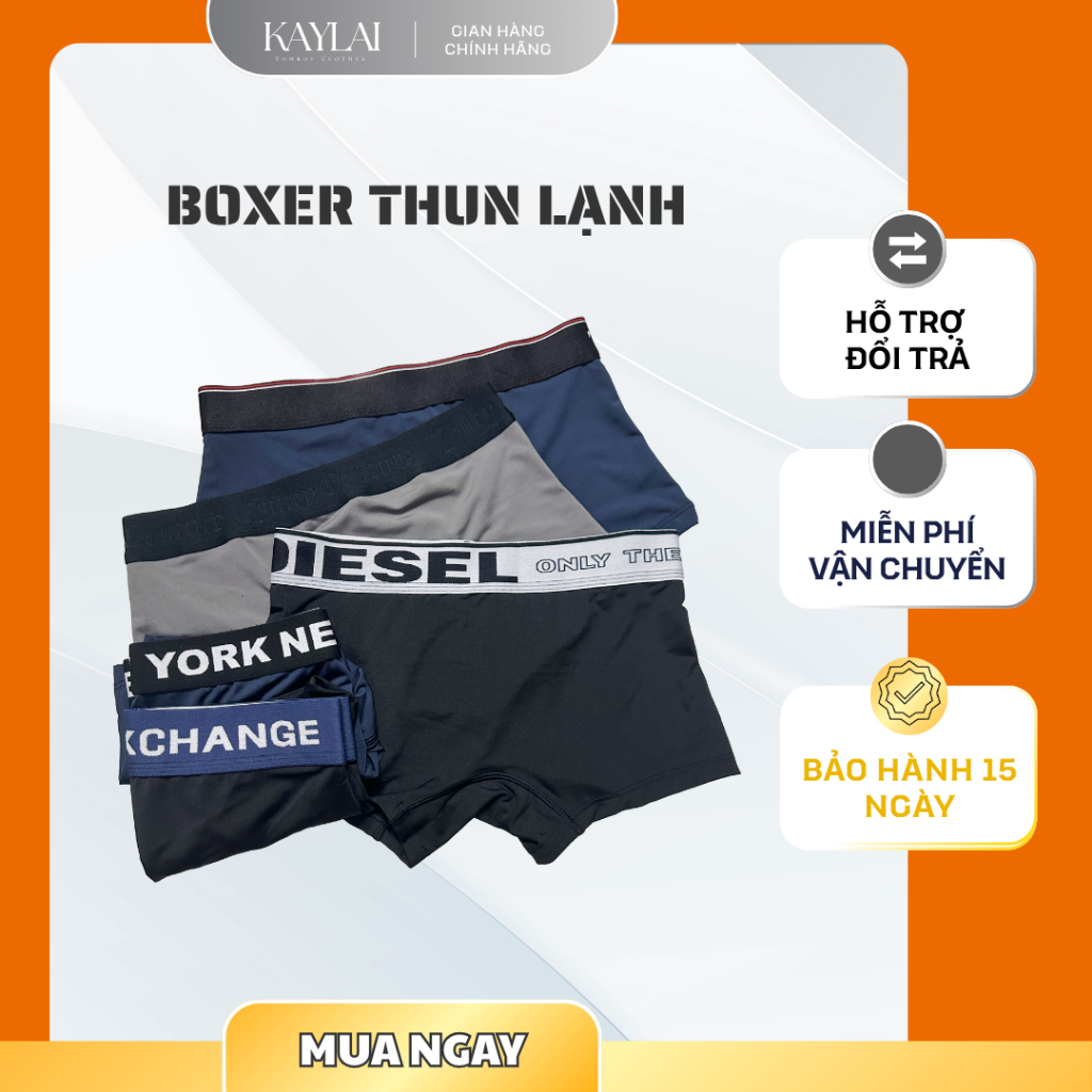 [Boxer] Quần đùi thun lạnh thiết kế cho Tomboy, Trans và Sb