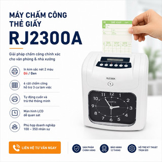 Máy châm công thẻ giấy ronald jack rj-2300a