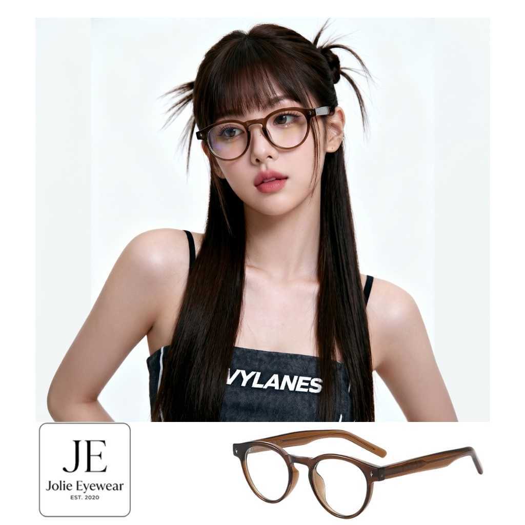 GỌNG KÍNH TRÒN 8634 JOLIE EYEWEAR – NHỰA CỐT KIM LOẠI CAO CẤP