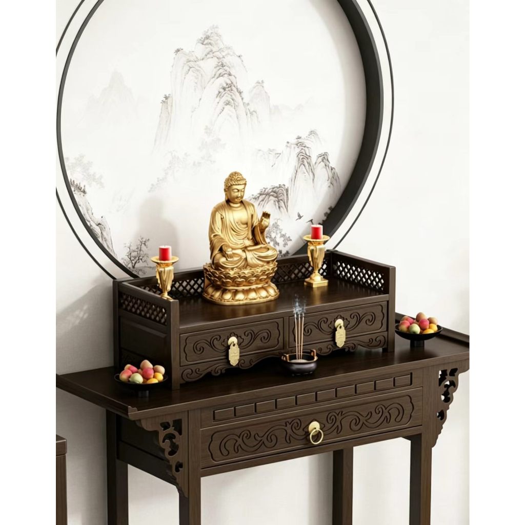 Bàn thờ gỗ hoa lý, bàn cúng tế, bàn thờ tượng Phật, bàn thờ thần tài, bàn thờ bằng gỗ tự nhiên