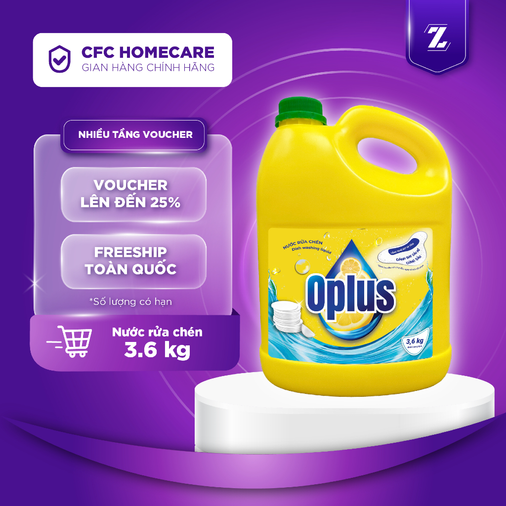[CÔNG NGHỆ BỌT ĐA TẦNG] Nước Rửa Chén Bát Oplus