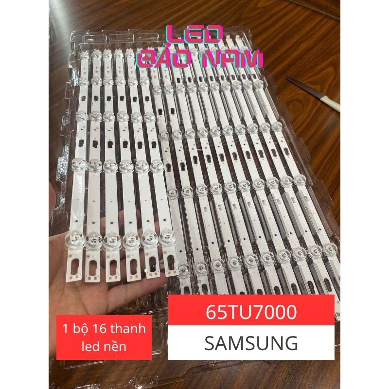 THANH LED TIVI SAMSUNG 65TU7000 - 10 THANH 1 BỘ - HÀNG MỚI 100%