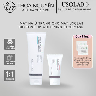 [HÀNG CÔNG TY] Mặt nạ ủ trắng cho mặt USOLAB Bio Tone Up Whitening Face Mask 50ml/ 250ml