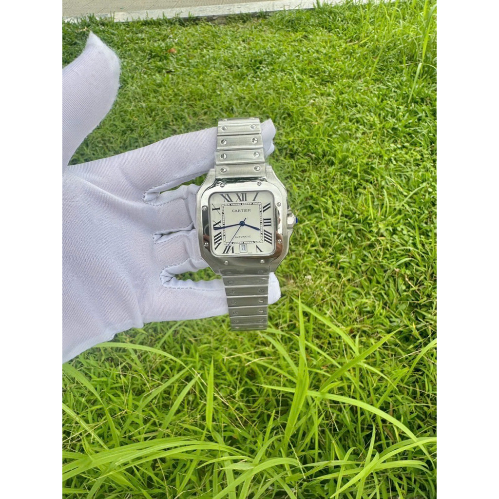 Đồng Hồ Nam 40mm - Catier máy cơ tự động hàng xưởng loại 1 - Bộ máy Nhật bản Bảo Hành 24 tháng