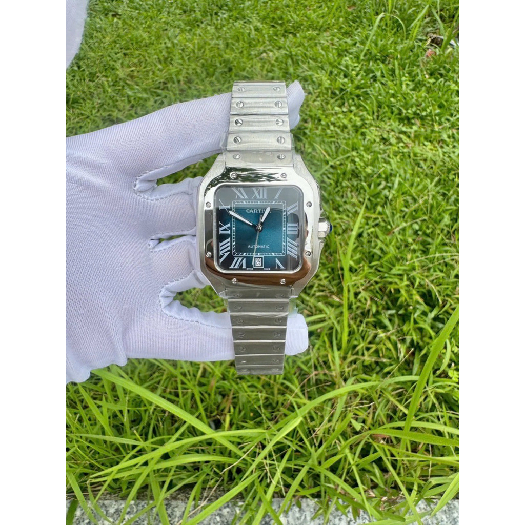 Đồng Hồ Nam 40mm - Catier máy cơ tự động hàng xưởng loại 1 - Bộ máy Nhật bản Bảo Hành 24 tháng