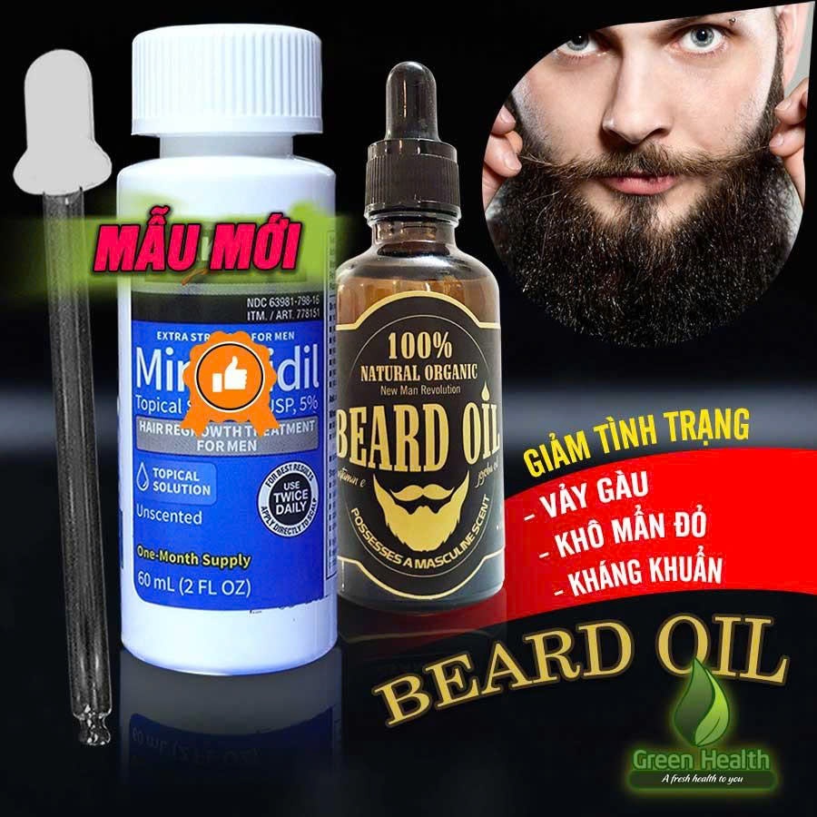 Minox Combo dầu dưỡng râu Beard oil