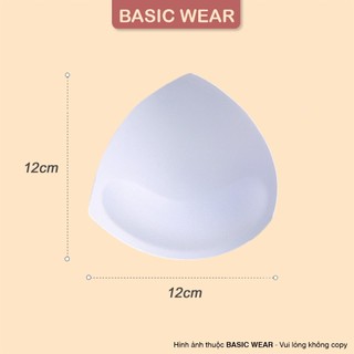 Miếng Đệm Mút Rời Nâng Ngực, Miếng Độn Ngực Tăng Size Tự Nhiên Hình Tròn Hình Tam Giác Mềm Nhẹ