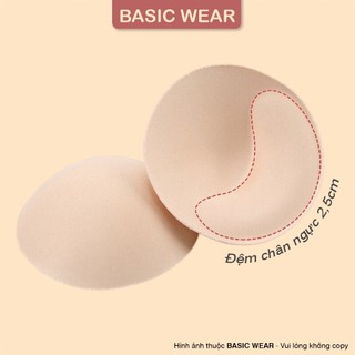 Miếng Đệm Mút Rời Nâng Ngực, Miếng Độn Ngực Tăng Size Tự Nhiên Hình Tròn Hình Tam Giác Mềm Nhẹ