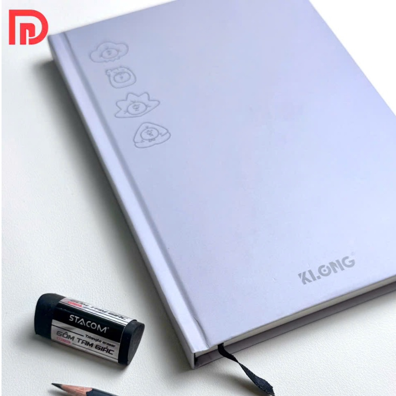 Sổ Sketchbook Klong A5 Bìa Cứng Dây Thun 120 Trang 150gsm MS:652