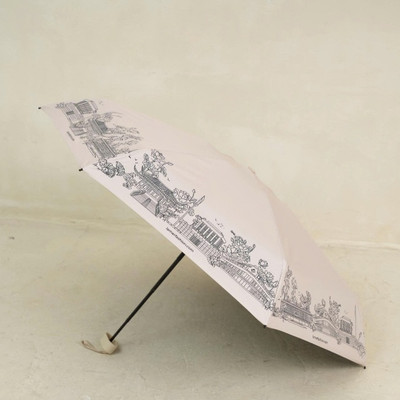 Ô Kí ức Việt Nam, tay cầm dẹt, siêu nhẹ bỏ túi, lớp phủ chống nắng LAMER (quà tặng hóa đơn 1.300.000)