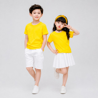 Áo Thun Màu Vàng Cúc Wit Fashion Ngắn Tay Cổ Tròn Vải Dày Mịn Đủ Size Cho Cả Nam và Nữ