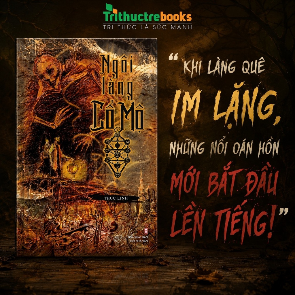 Sách - Ngôi Làng Cổ Mộ - Hơi Thở Tâm Linh Giữa Một Ngôi Làng Cổ - Tác giả Thục Linh