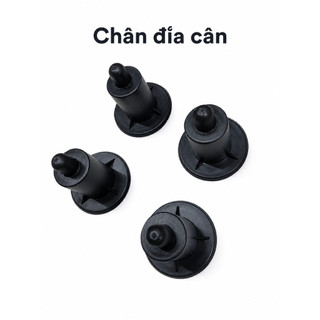 Chân Nhựa Cân, Chân Tấm Giá Đỡ Khay Chân Đĩa cân thay thế- bộ 4 chiếc KHÔNG GỒM ĐĨA CÂN (ID91)