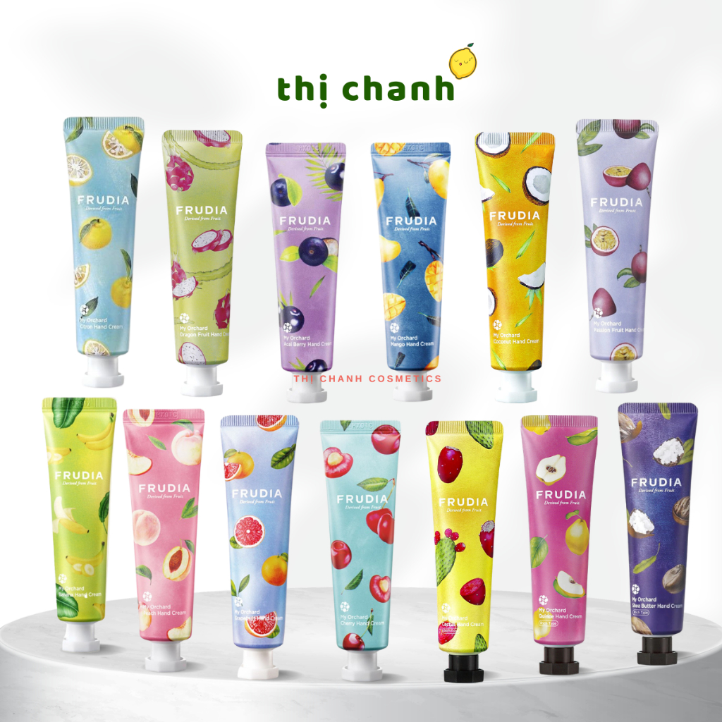 Kem Dưỡng Da Tay Mềm Mịn Hương Trái Cây FRUDIA My Orchard Rich Hand Cream 30ml
