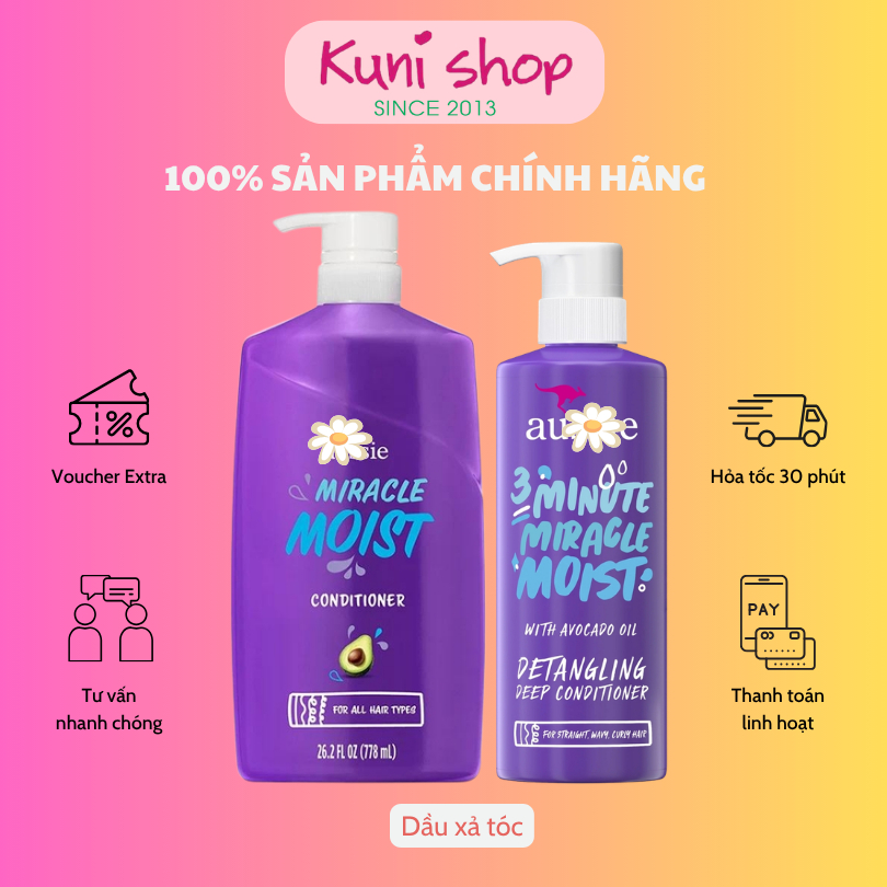 Dầu xả 3 Minute Miracle Moist