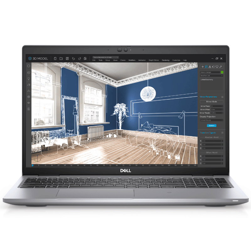 Dell Precision 3560/ i7 1165G7/ RAM 16GB/ SSD 256GB/ NVIDIA T500 2GB/ 15.6-inch FHD - Cũ