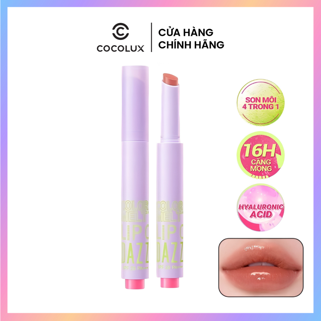 Son Dưỡng Dazzle Me Color Chrome Melt To Dew Lip Click