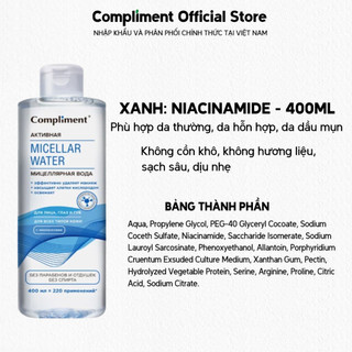 Nước tẩy trang Compliment 400ml