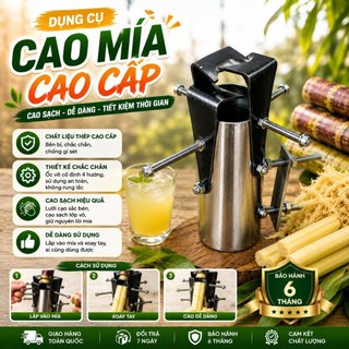 Ống cạo mía cả cây 4 lưỡi tiện dụng siêu sắc siêu bền