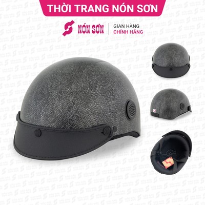 Mũ bảo hiểm họa tiết lỗ thông gió NÓN SƠN chính hãng DMP-ĐN125
