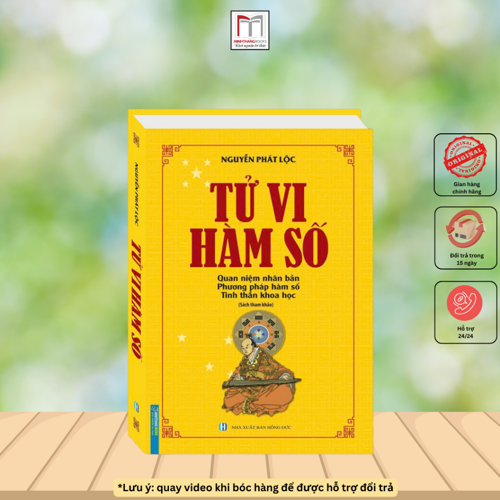 Sách - Tử vi hàm số (Bìa Cứng) - Sách phong thủy Tử Vi