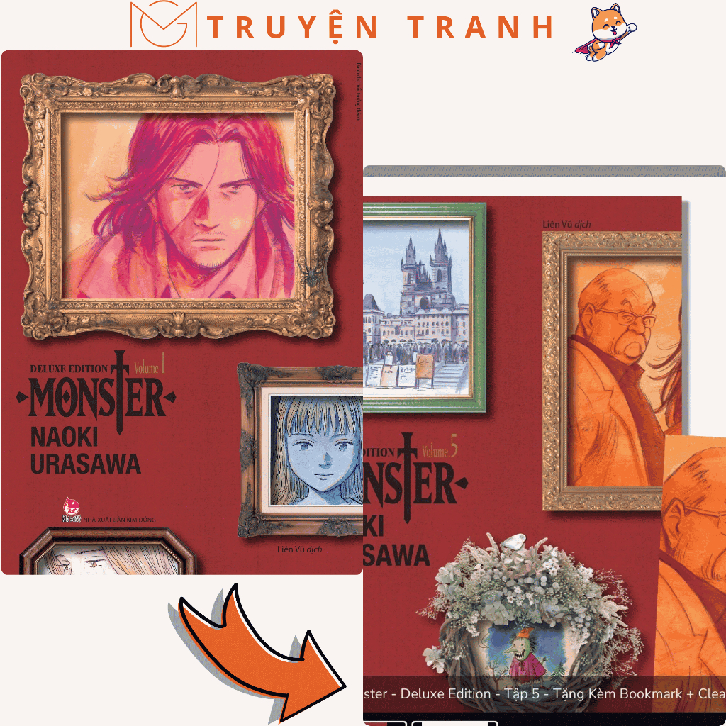 Truyện - Monster The Deluxe Edition Combo - NXB Kim Đồng