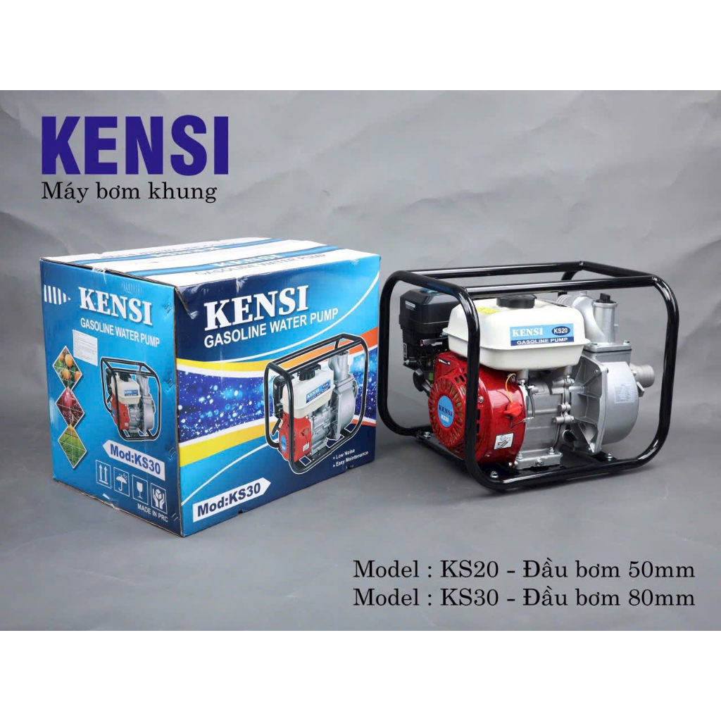 Máy Bơm Nước Chạy Xăng 6.5Hp Kensi KS30