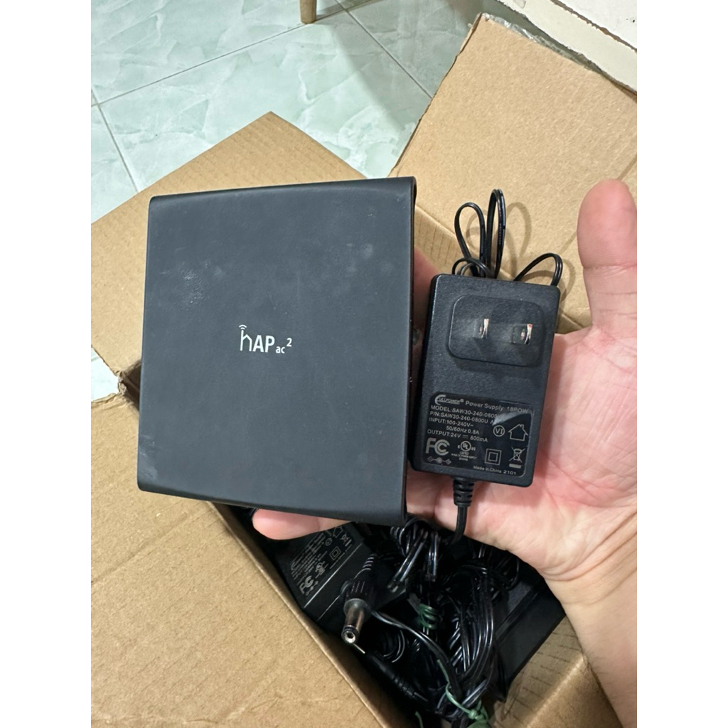Router cân bằng tải Mikrotik Hap-ac2 qua sử dụng