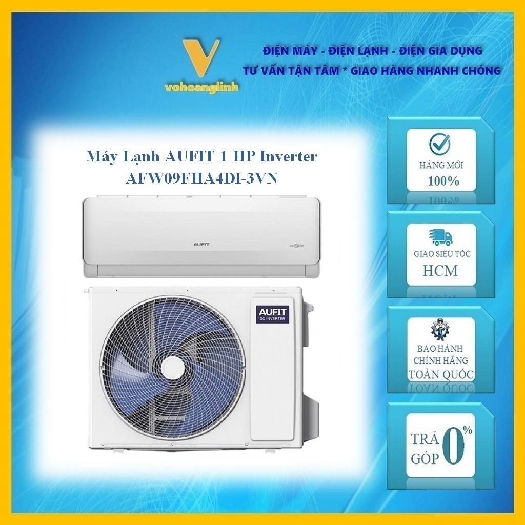 Máy Lạnh AUFIT Inverter 1 HP AFW09FHA4DI-3VN