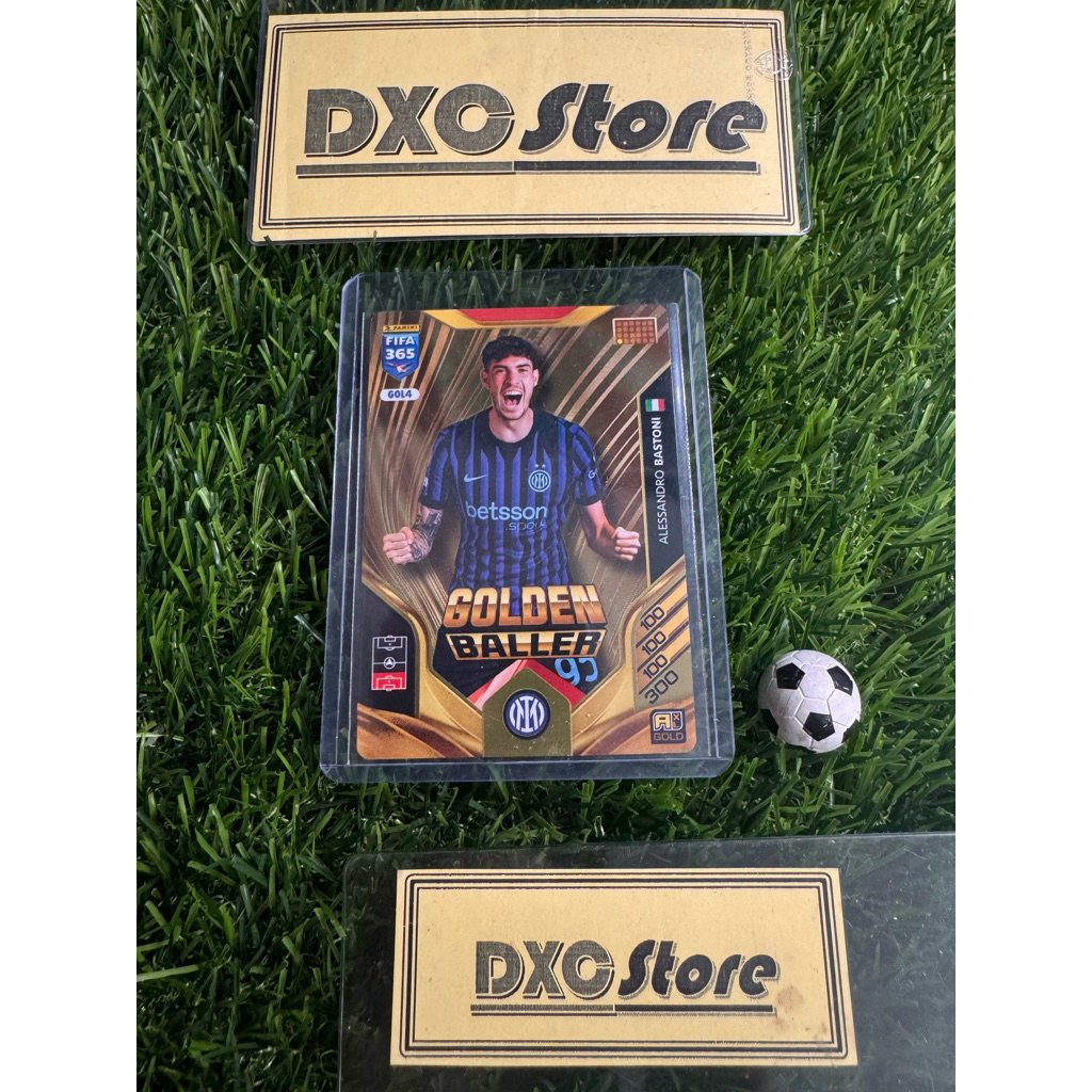 [ CHÍNH HÃNG ] - GOLDEN BALLER - PANINI FIFA 365 2026 - ALESSANDRO BASTONI (INTER MILAN)