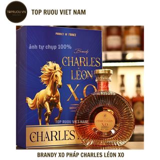 [Top Rượu] Brandy XO Pháp Charles Leon XO 700ml