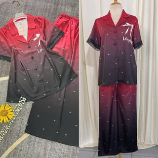 (M165) ĐỒ BỘ FENA (43-62kg) pyjama nữ   lụa latin cao cấp