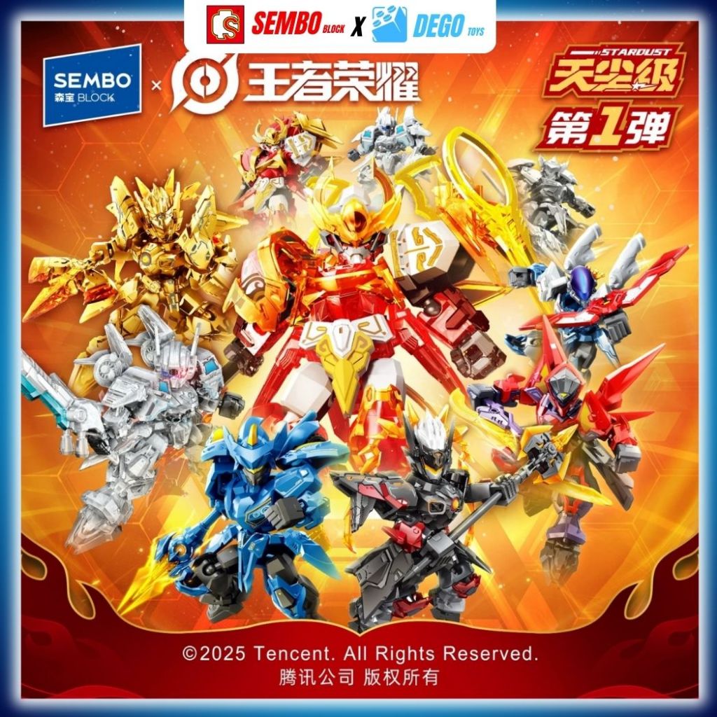 [BLINDBOX] Hộp mù model kit Moshow version 1 - SEMBO BLOCK-900043 - DEGO Toys