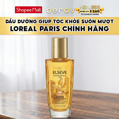 [MINISIZE] Dầu dưỡng tóc chiết xuất tinh dầu hoa tự nhiên L'Oreal Paris Elseve Extraordinary Oil Ultra Nourishing 30ml