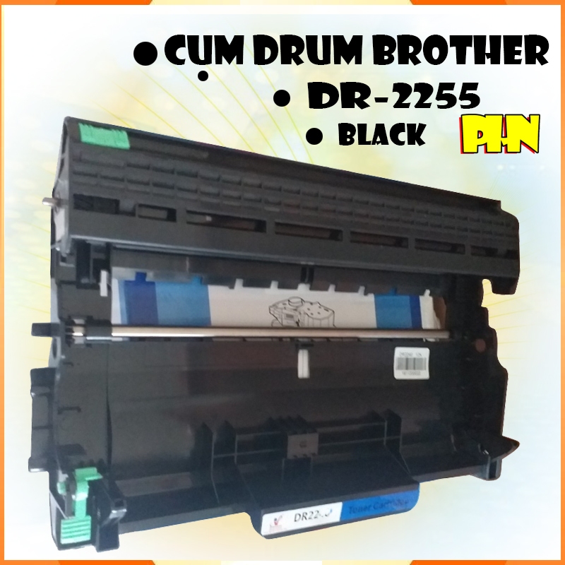 Cụm drum máy in Brother MFC 7360, 7360N mã DR2255 có sẵn trống drum.