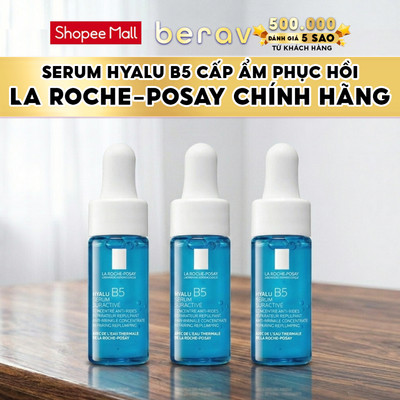 [MINISIZE] Serum Dưỡng chất La Roche-Posay Hyalu B5 dưỡng ẩm, phục hồi & mờ nếp nhăn 10ml - Mẫu Mới Ko Hộp