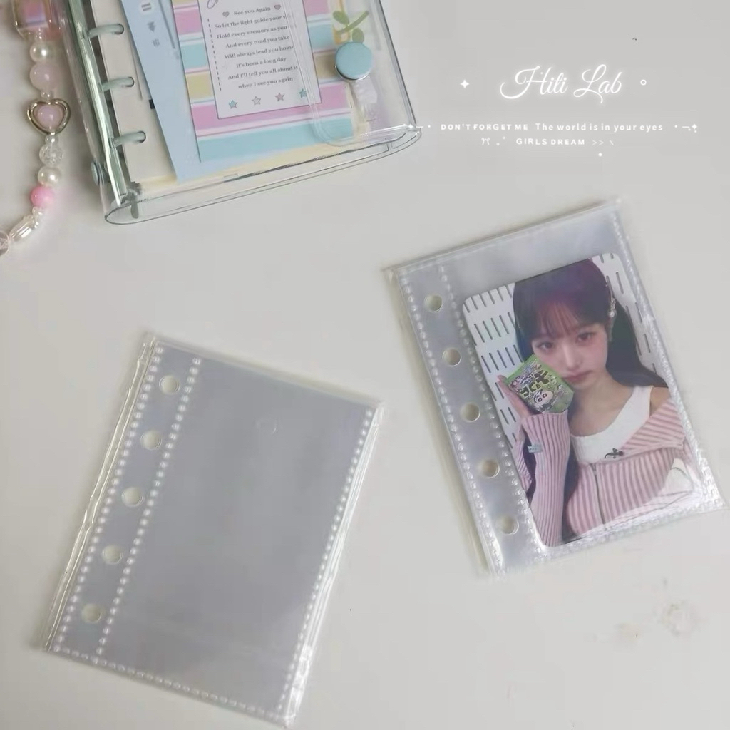 Sheet trong và index M5 PP hãng MEET YX dành cho binder M5 lưu trữ ảnh