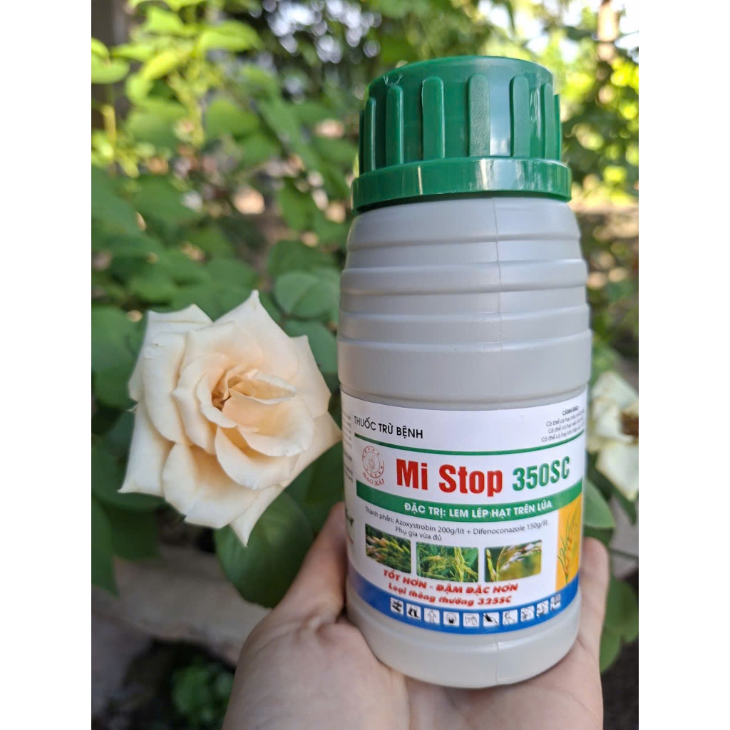 [THIEN THINH SHOP] Trừ bệnh lem lép hạt lúa, thán thư, rỉ sắt Mi Stop 350SC ( Mistop )chai 240 ml