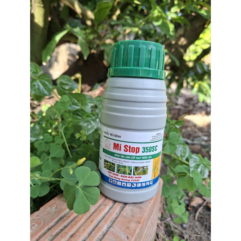 [TRUNG THIEN THINH] Mi Stop 350SC ( Mistop ) trừ bệnh lem lép hạt lúa, rỉ sắt, khô vằn chai 240ml