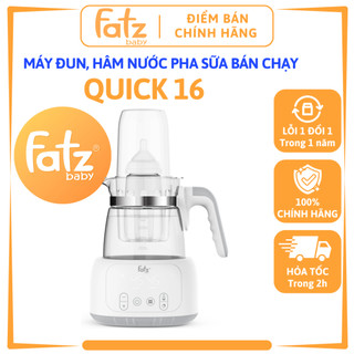 Máy đun, hâm nước pha sữa điện tử FATZ BABY Quick 16 FB3506HB, đun sôi khử Clo giữ ấm, thể tích 1,3L