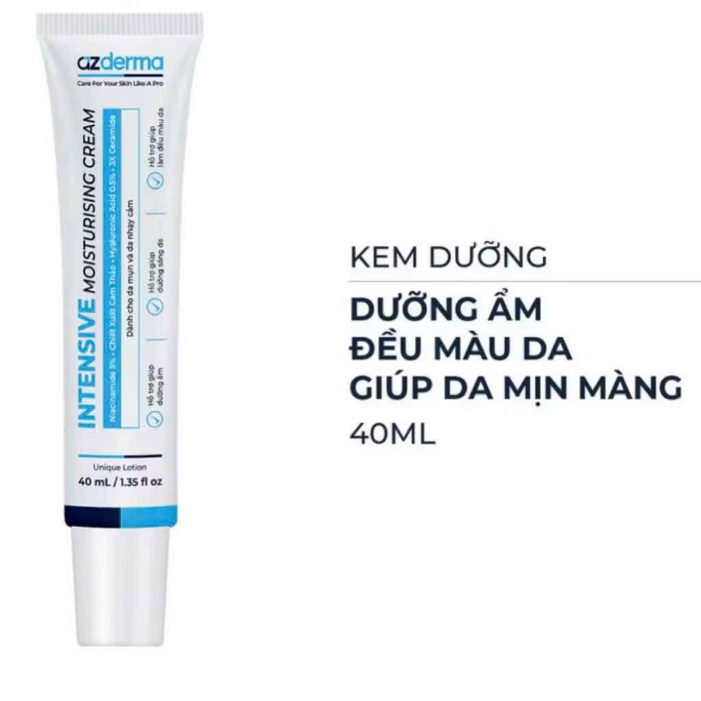 [CHÍNH HÃNG]Kem dưỡng azderma cấp ẩm đều màu da 40ml…..